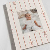 "Lines of Bows" - Holiday Cards in Cider by Ellen Schlegelmilch - Detail