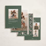 "Holiday Garland Ribbon" - Holiday Cards in Gumdrop by Jackie Crawford - Back of Card Options