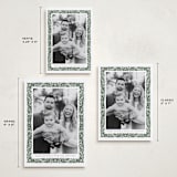 "Simple Floral Frame" - Holiday Cards in Pine Needle by Katharine Watson - Formats Available