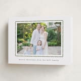 "hand drawn scallop" - Holiday Cards in Olive by Sara Hicks Malone - Folded Card