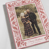 "Boho Holiday" - Holiday Cards in Berry by Chris Griffith - Detail