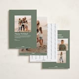 "Red Letter Christmas" - Holiday Cards in Snow by Stephanie Hawkes - Back of Card Options