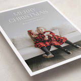 "Red Letter Christmas" - Holiday Cards in Snow by Stephanie Hawkes - Detail