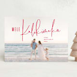 "kalikimaka greetings" - Holiday Cards in Hibiscus by Lori James - Front