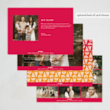 "kalikimaka greetings" - Holiday Cards in Hibiscus by Lori James - Back of Card Options