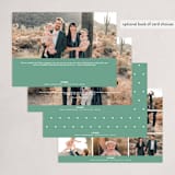 "handwritten note" - Holiday Cards in Wintergreen by Sarah Curry - Back of Card Options