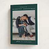 "Frame of Happiness" - Holiday Cards in Hunter by Chris Griffith - Folded Card