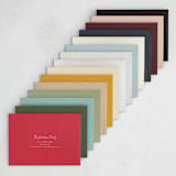 "plain and clean" - Holiday Cards in Berry by Roxanne Fay - Premium Envelope Options