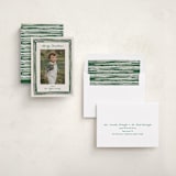 "Painted Frame Edge" - Holiday Cards in Forest by Alethea and Ruth - Assembled