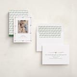"Preppy Bow Border" - Holiday Cards in Holly Berry by Susan Zinader - Assembled