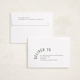 "Curve" - Holiday Cards in Pine by Brianne Larsen - FREE Recipient Addressing