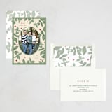 "Holiday Vines" - Holiday Cards in Sage by Anne Ciotola - Assembled