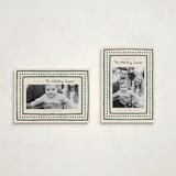"Textiles" - Holiday Cards in Evergreen by Megan Cash - Photo Orientation Options