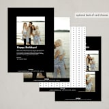 "Embellish" - Holiday Cards in Snow by Baumbirdy - Back of Card Options