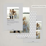 "Joyful Photo" - Holiday Cards in Ebony by Louise Kay - Back of Card