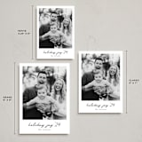 "Joyful Photo" - Holiday Cards in Ebony by Louise Kay - Formats Available