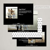 "Stylish" - Holiday Cards in Ink by Carolyn MacLaren - Back of Card Options