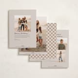 "polaroid trio" - Holiday Cards in Cookie Dough by Adelyn T. - Back of Card Options