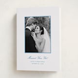 "Galerie" - Holiday Cards in Lake by Megan Davis - Folded Card