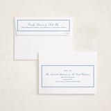 "Galerie" - Holiday Cards in Lake by Megan Davis - FREE Recipient Addressing