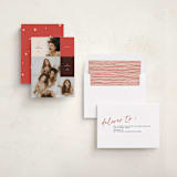 "Off the Grid" - Holiday Cards in Candied Apple by Annie Clark - Assembled