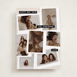 "Uniquely Us" - Holiday Cards in Marshmallow by Claudia Orengo - Front