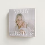 "Merry Squary" - Holiday Cards in Snowflake by Angela Thompson - Folded Card