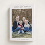 "Dotted" - Holiday Cards in Caramel by Carolyn MacLaren - Folded Card