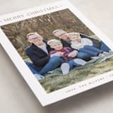 "Dotted" - Holiday Cards in Caramel by Carolyn MacLaren - Detail