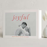 "Frankly" - Holiday Cards in Cardinal by Ani Somi - Folded Card