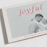 "Frankly" - Holiday Cards in Cardinal by Ani Somi - Detail