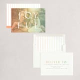 "Fully Joyful" - Holiday Cards in Sherbet by Ashlee Townsend - Assembled