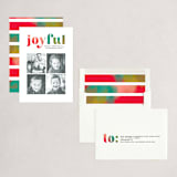 "Joyful Color" - Holiday Cards in Festive by Kacey Kendrick Wagner - Assembled