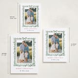 "Fir Frame" - Holiday Cards in Evergreen by Petra Kern - Formats Available