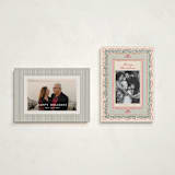 "Rustic Romance" - Holiday Cards in Wreath by Leia Matt - Photo Orientation Options