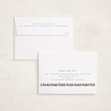 "Festive Block Print" - Holiday Cards in Blue Jay by Teju Reval - FREE Recipient Addressing