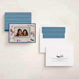 "North Pole Party" - Holiday Cards in Glacier by Julie Murray - Assembled