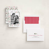 "Always Merry" - Holiday Cards in Candy Cane by Susan Moyal - Assembled