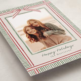 "Holiday Wrap" - Holiday Cards in Moss by Chris Griffith - Detail