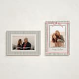 "Holiday Wrap" - Holiday Cards in Moss by Chris Griffith - Photo Orientation Options