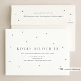 "Merry Modern Name" - Holiday Cards in Navy by Leah Ragain - FREE Recipient Addressing