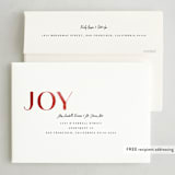 "rusted joy" - Holiday Cards in Crimson by Karidy Walker - FREE Recipient Addressing