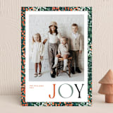 "joyful dash" - Holiday Cards in Holly Berry by Robin Ott - Front
