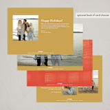 "Not My Idea Pet Card" - Holiday Cards in Maize by Penny Eversole - Back of Card Options