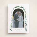 "a married christmas" - Holiday Cards in Snow by Hooray Creative - Front