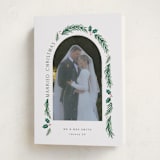 "a married christmas" - Holiday Cards in Snow by Hooray Creative - Folded Card