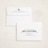 "a married christmas" - Holiday Cards in Snow by Hooray Creative - FREE Recipient Addressing