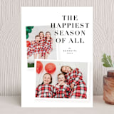 "of all" - Holiday Cards in Onyx by Angela Marzuki - Front