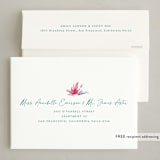 "Island Flowers" - Holiday Cards in Winter Rose by Holly Whitcomb - FREE Recipient Addressing