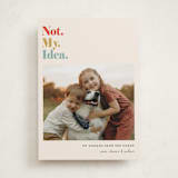 "Not My Idea Pet Card" - Holiday Cards in Maize by Penny Eversole - Front